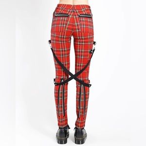 TRIPP NYC CHAOS PANT- Red Plaid ❌SOLD❌